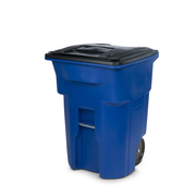 Toter 96 gal Trash Can, Blue ANA96